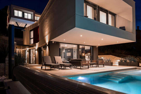 Moderne Villa mit Meerblick auf der Insel Ugljan