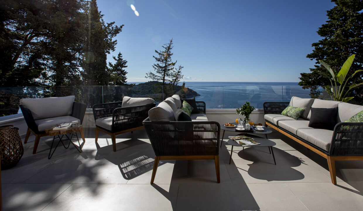 Blick auf die Altstadt von Dubrovnik, Villa Dubrovnik