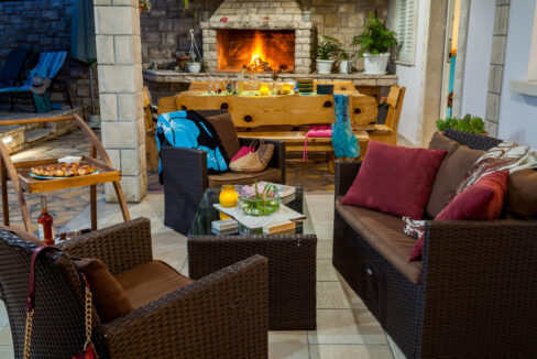 Haus am Meer in der Bucht - Insel Korcula