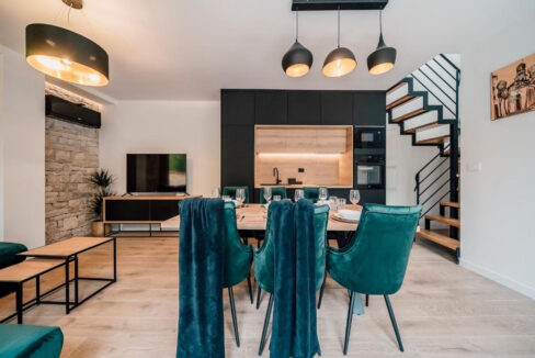 Neue moderne Villa aus Stein in der Region Zadar