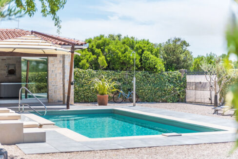 Außergewöhnliches Steinhaus Sibenik Stadtblick