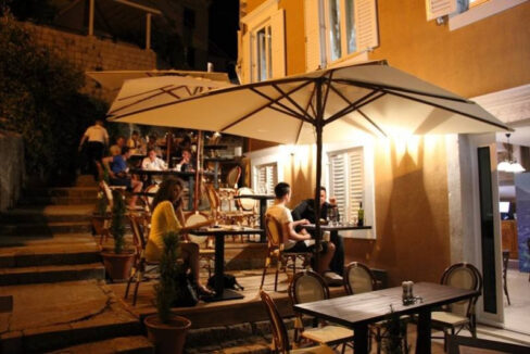 Haus mit Restaurant - Blick auf die Altstadt von Dubrovnik