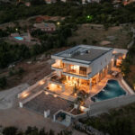 Neue Villa mit Meerblick in der Nähe von Zadar