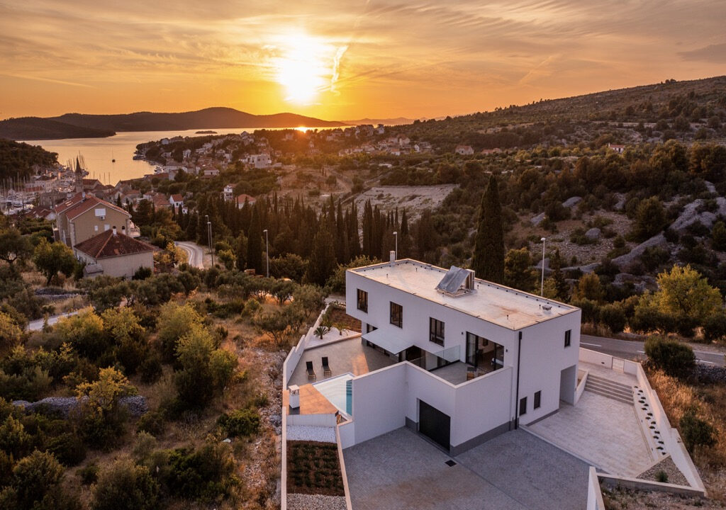 Atemberaubende ultramoderne Villa mit Meerblick - Milna, Brac