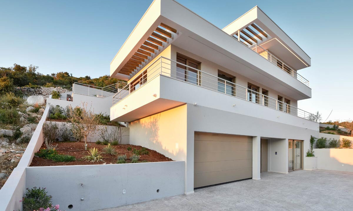 Kürzlich erbautes modernes Villa am Meer - Rogoznica.