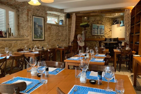 Haus mit Restaurant - Blick auf die Altstadt von Dubrovnik