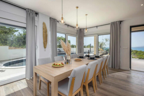 Neue Villa mit Meerblick in der Nähe von Zadar