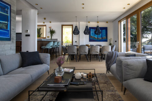 Blick auf die Altstadt von Dubrovnik, Villa Dubrovnik