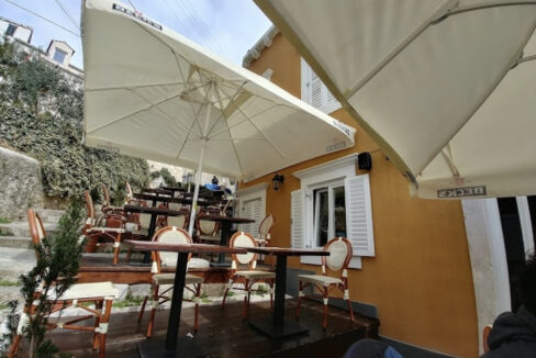 Haus mit Restaurant - Blick auf die Altstadt von Dubrovnik