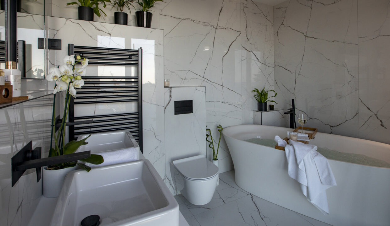 Blick auf die Altstadt von Dubrovnik, Villa Dubrovnik