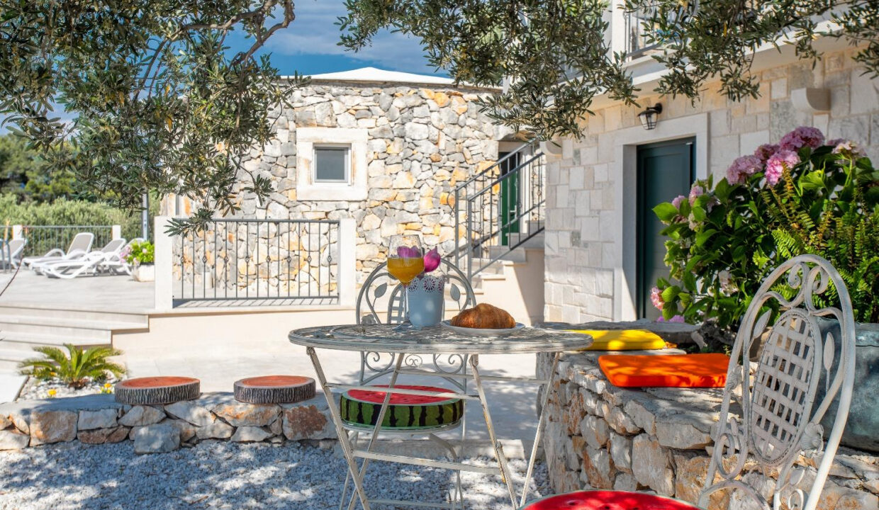 Steinhaus auf der Insel Brac