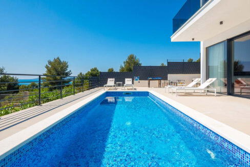 Exklusive Villa mit Meerblick Okrug Gornji
