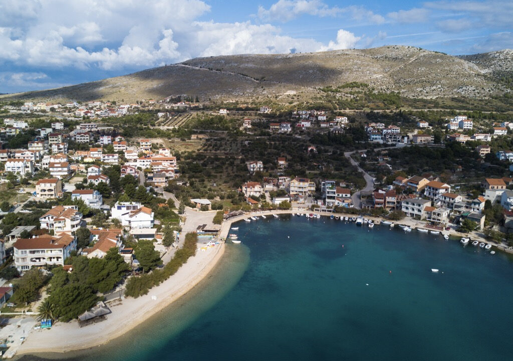 Haus am Wasser in Sibenik