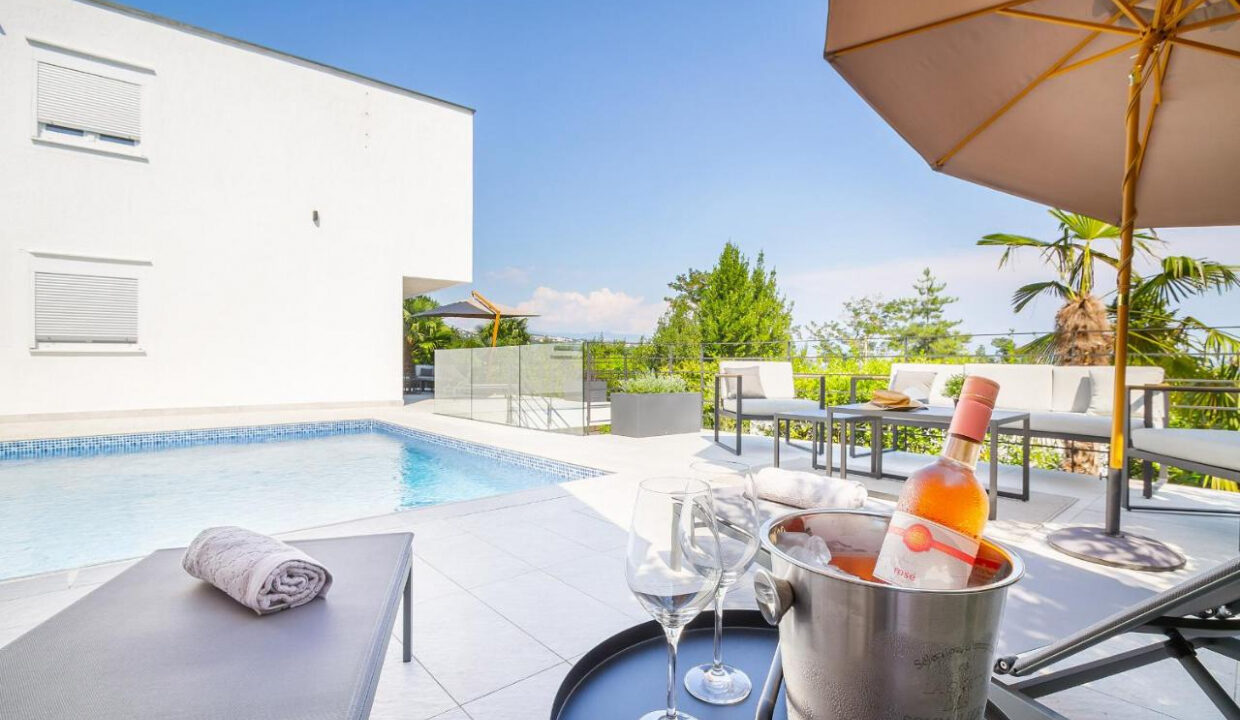 Exotische Ferienvilla aus dem 20. Jahrhundert - Opatija riviera