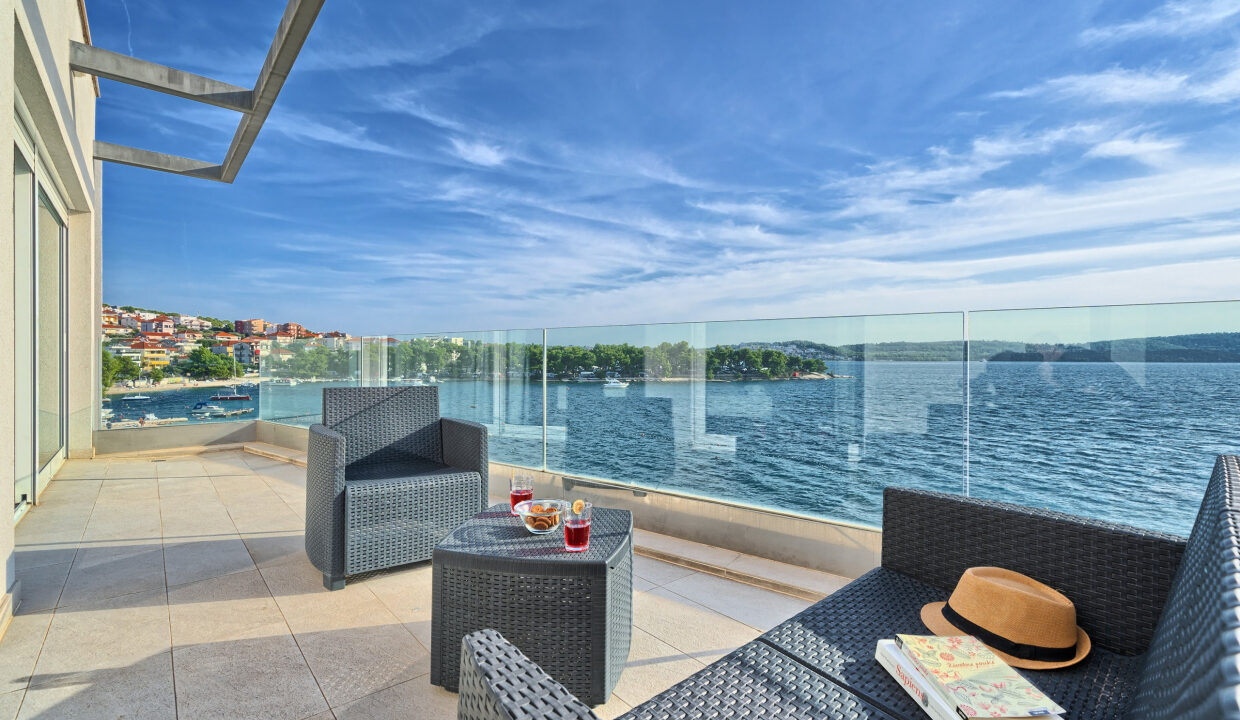 Haus am Meer bei Trogir