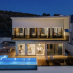 Neue moderne Villa mit Meerblick in Rogoznica