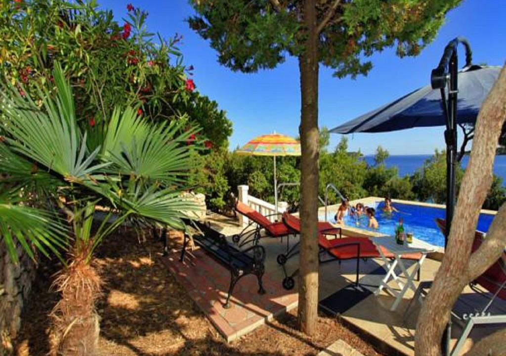 Schöne grüne Oase am Meer - Vela Luka, Insel Korcula