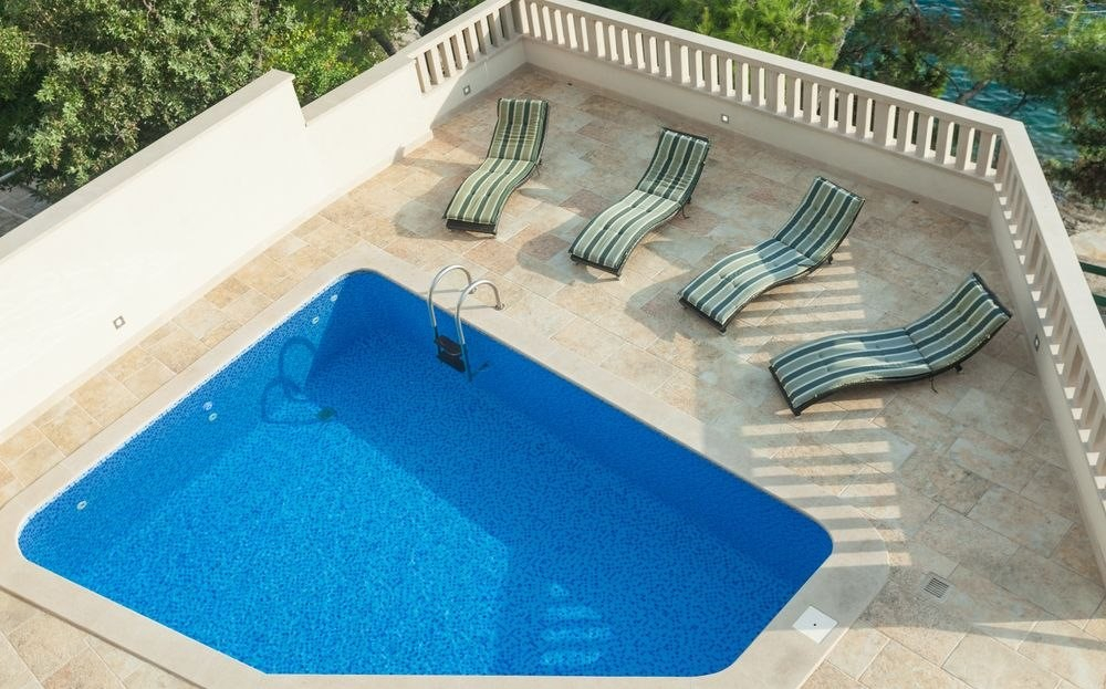 Villa am Meer auf der Insel Bra?