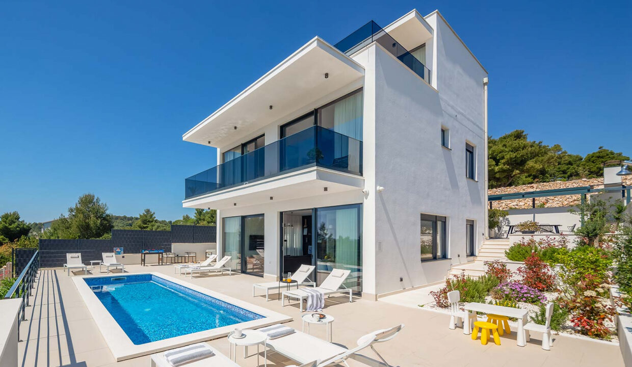 Exklusive Villa mit Meerblick Okrug Gornji