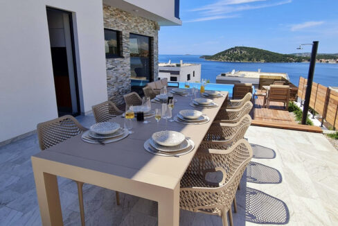 Neue Villa mit Meerblick, Rogoznica