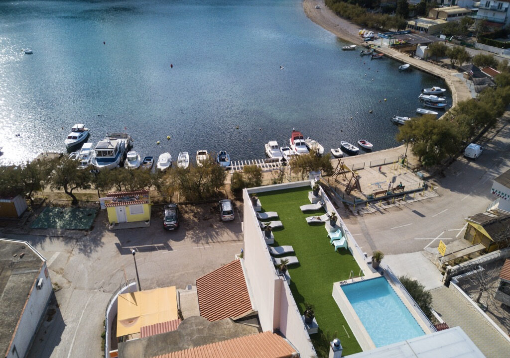 Haus am Wasser in Sibenik
