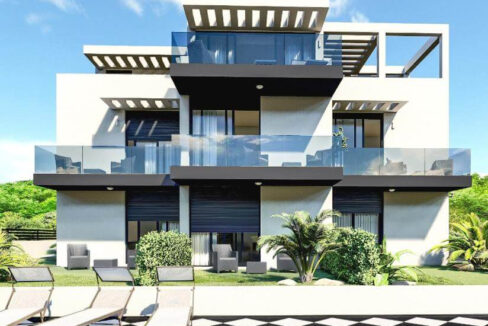 Modernes Gebäude Rogoznica