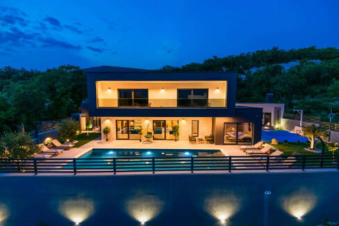 Modernes Haus bei Makarska