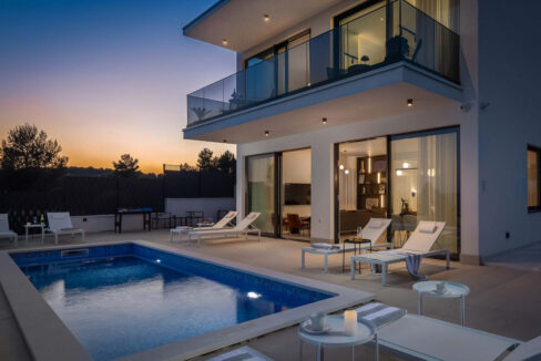 Exklusive Villa mit Meerblick Okrug Gornji