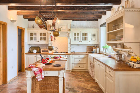 Steinhaus mit Meerblick in der Region Rovinj