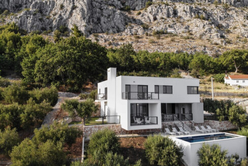 Villa Lipa Meerblick auf Hügel