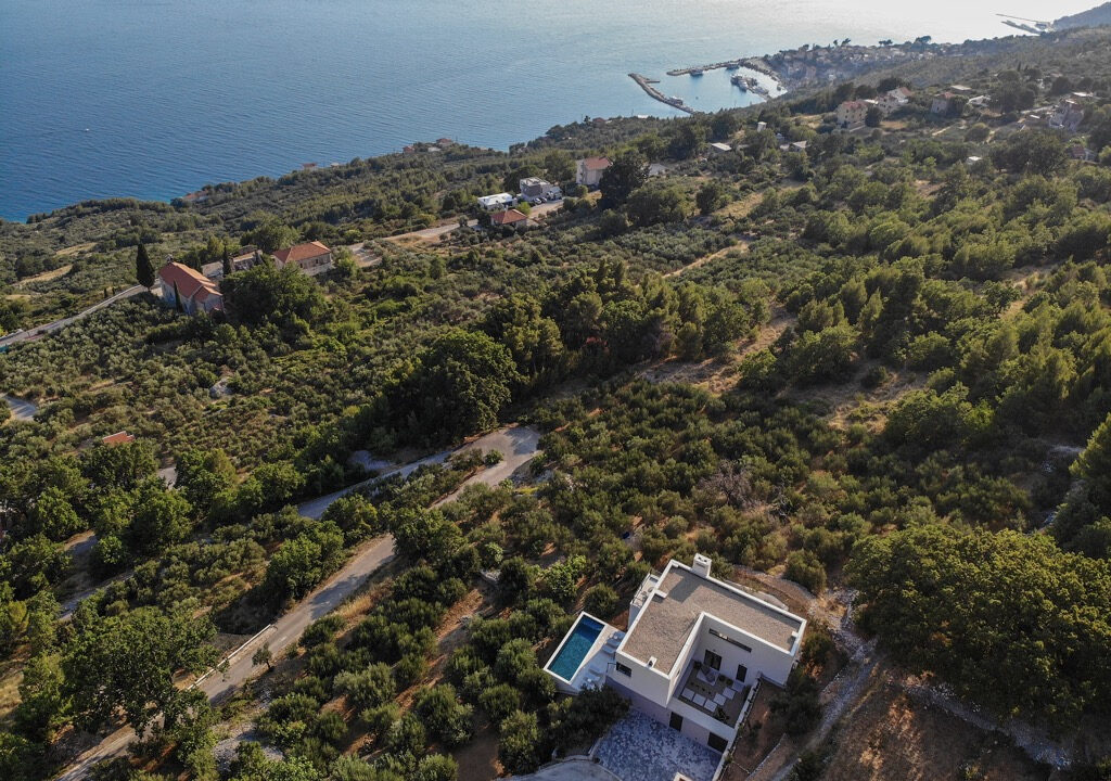Villa Lipa Meerblick auf Hügel