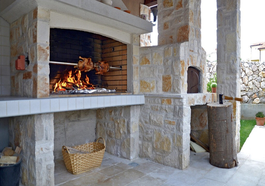 Steinhaus auf der Insel Krk