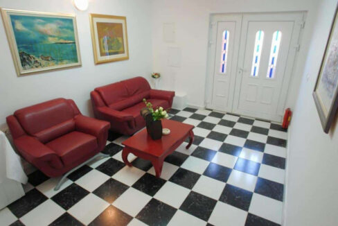 Traditionelles Haus am Meer auf der Insel Hvar