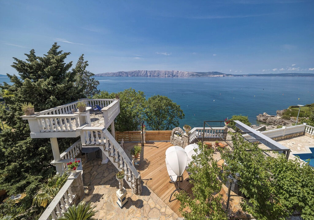 Villa am Meer in der Nähe von Crikvenica