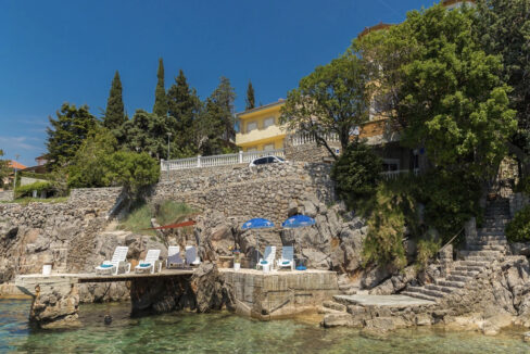 Villa am Meer in der Nähe von Crikvenica