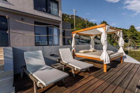 Villa mit Meerblick in einem Vorort von Split