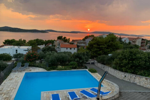 Haus mit Meerblick in der Nähe von Sibenik
