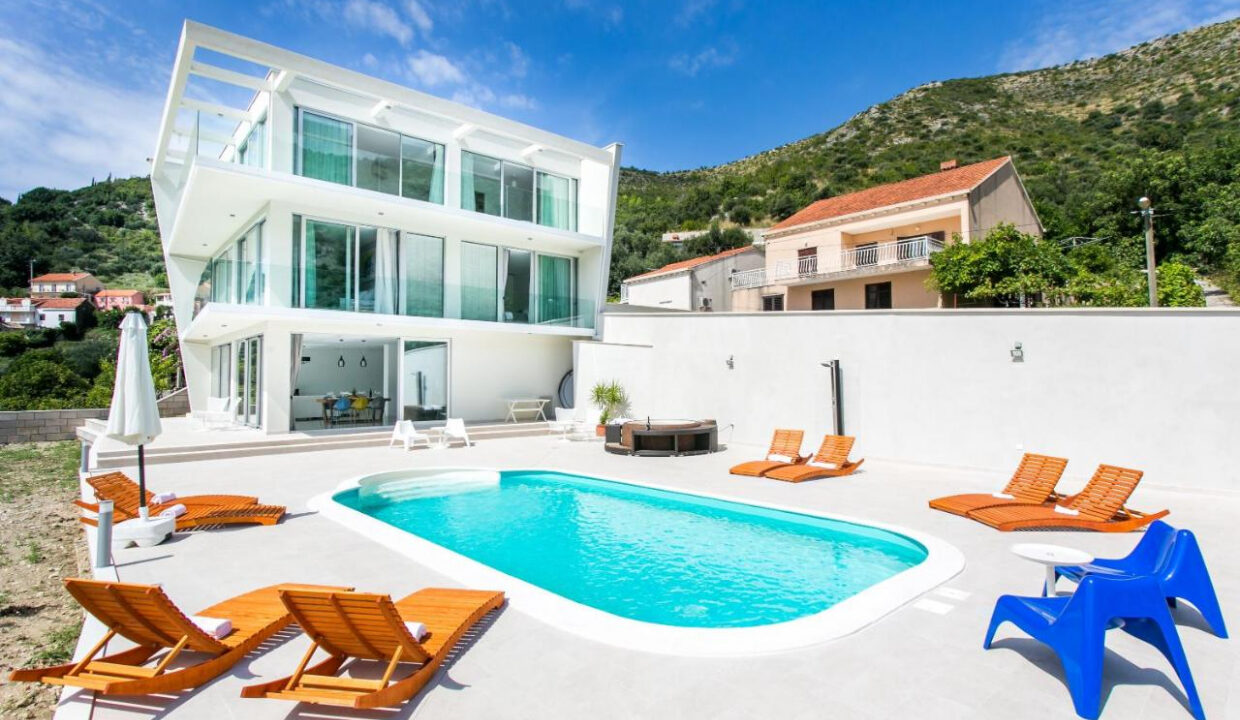 Prestigeträchtige Villa mit Meerblick in Dubrovnik