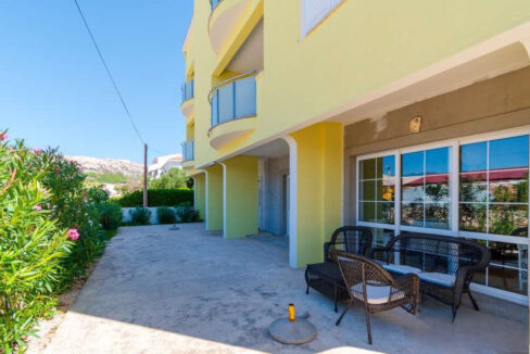 Haus am Strand auf der Insel Pag