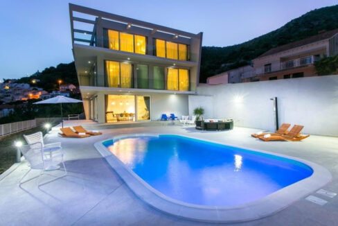 Prestigeträchtige Villa mit Meerblick in Dubrovnik