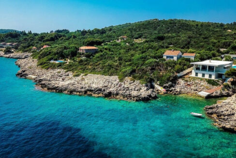 Einzigartige moderne Villa am Meer mit privatem Strandzugang - Insel Kolocep